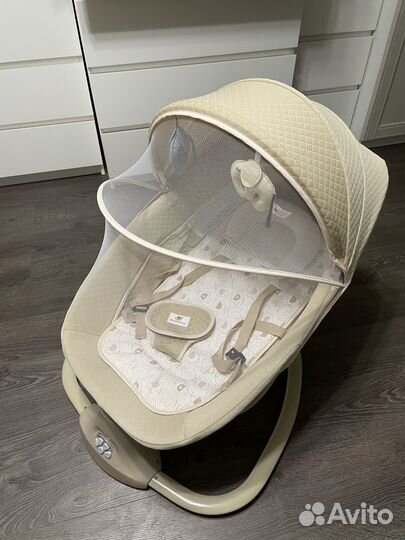 Детские электронные качели шезлонг