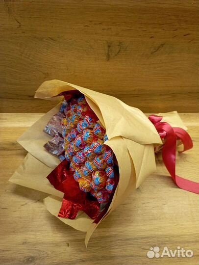 Букет из чупа чупсов