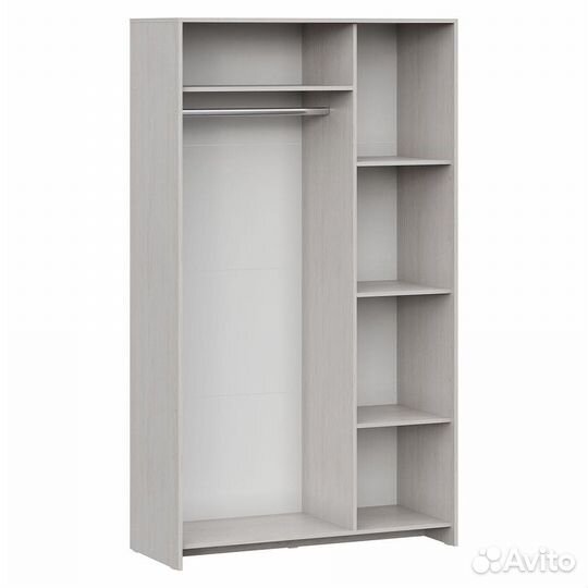 Шкаф трехдверный мсп-1, дуб золотой/камень темный