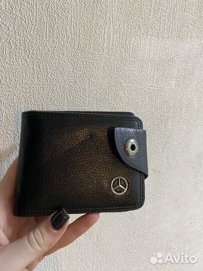 Кошелек мужской кожаный