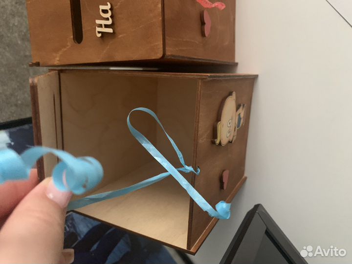 Коробки для сбора денег на мальчика и девочку