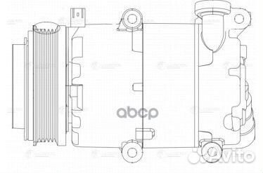 Ford Focus II 05- 1.8i/2.0i lcac 1020 luzar