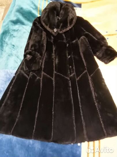 Шуба мутоновая и дублёнка натуральная