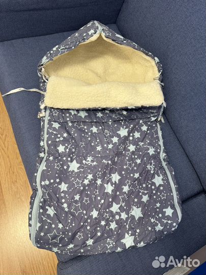 Конверт и комбинезон на выписку зимний