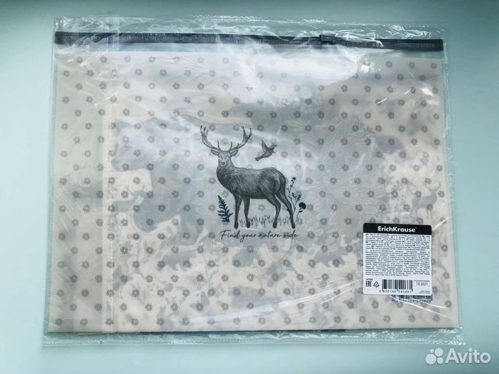 Папка на молнии Erich Krause набор из 6 шт