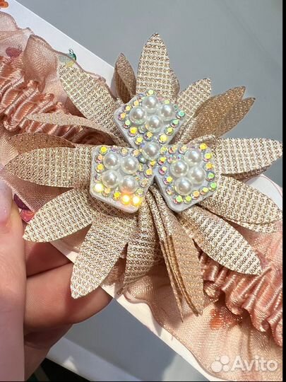 Повязка на голову для девочки