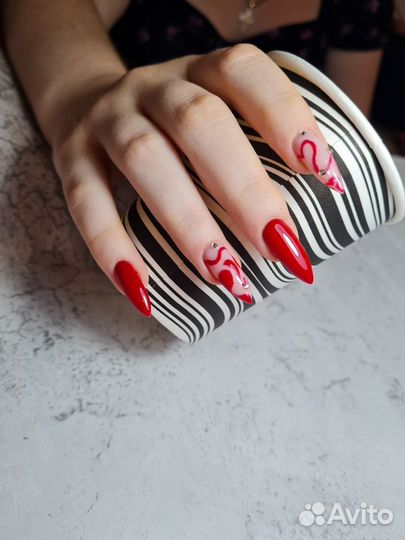 Маникюр с покрытием