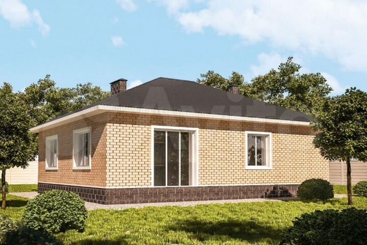 Коттедж 90 м² на участке 6 сот.