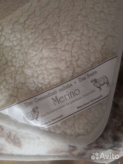 Одеяло овечья шерсть меринос