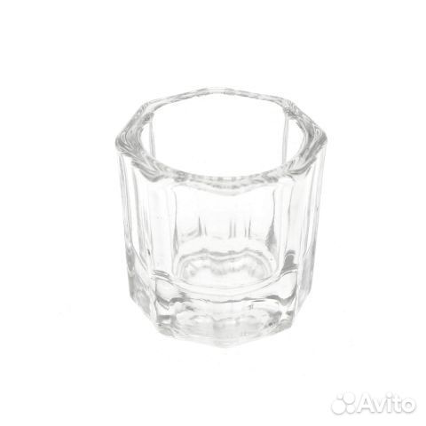 Стаканчик стекло для кисточек