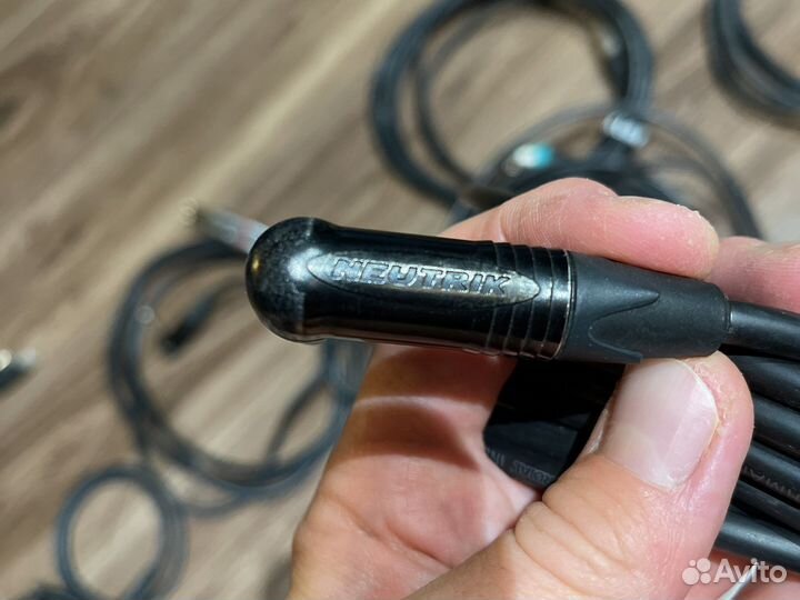 Аудио и инстеументальные шнуры, кабели