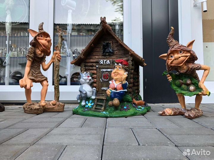 Садовые фигуры из полистоуна