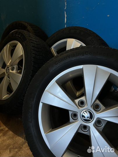 Продам оригинальные диски Skoda octavia a7