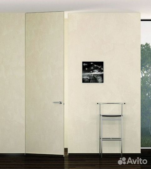 Скрытые двери под покраску