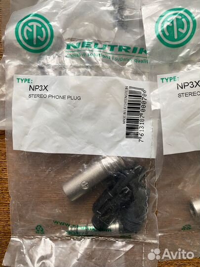 Новые разъемы Neutrik NP3C