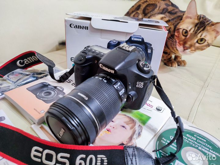 Canon 60d 18-135 kit usa