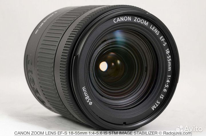 Объектив EF-S 18-55mm 1: 4-5.6 IS STM