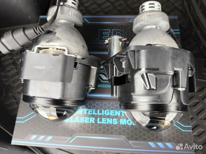 Линзы в фары kia sport4