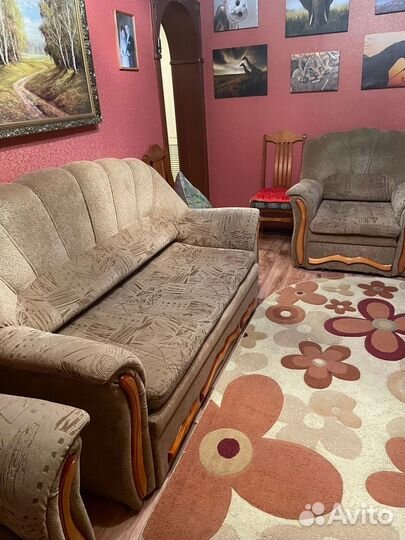 Шкаф, мягкий уголок, кресла