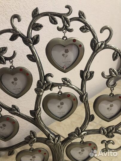 Фоторамка в виде дерева родословного