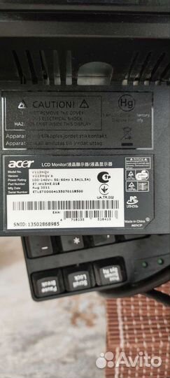 Монитор Acer v223hqvb