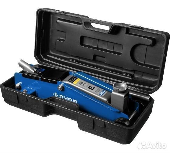 Подкатной домкрат Зубр Т-77-К 3т 192-533мм