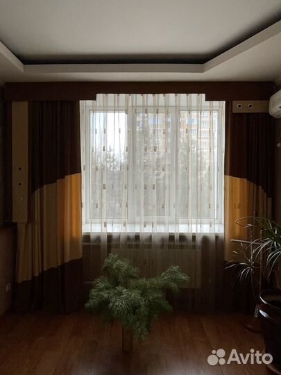 Комплект в спальню (шторы, тюль, покрывало, ламбре