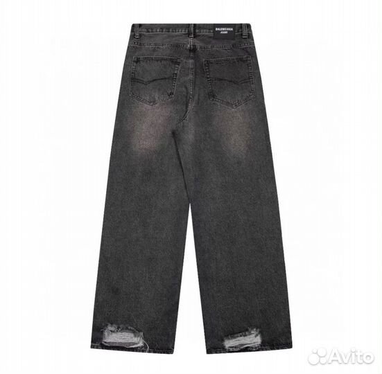 Balenciaga Baggy Distressed Jeans