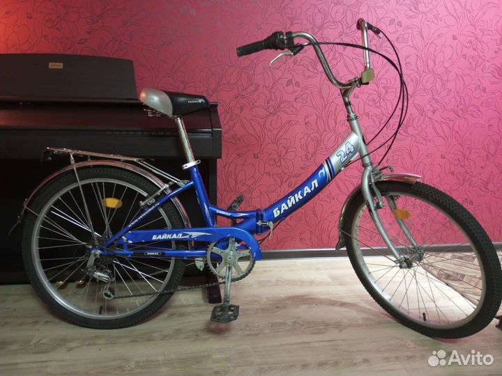 Отличный складной, скоростной велосипед 24 дюйма