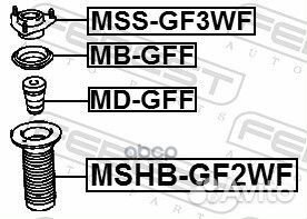 Опора переднего амортизатора MSS-GF3WF MSS-GF3W