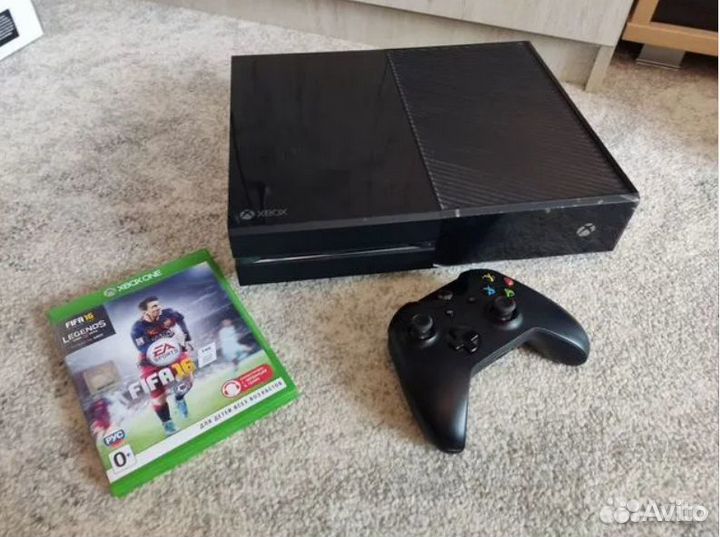 Xbox One 500Gb+60 игр