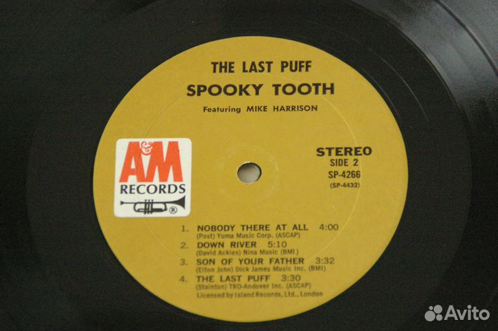 Пластинки Spooky Tooth USA GER original 70-е