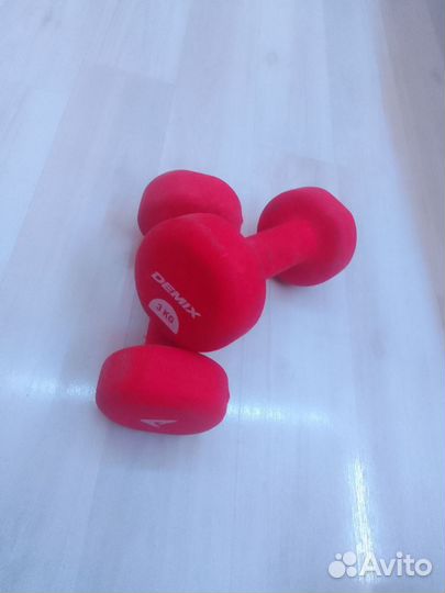Гантели по 3кг