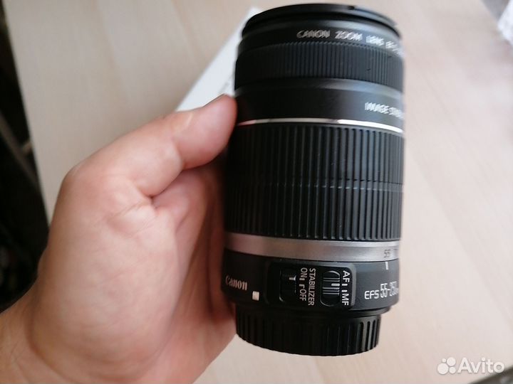 Объектив canon ef s 55 250mm f 4,5-5,6 is