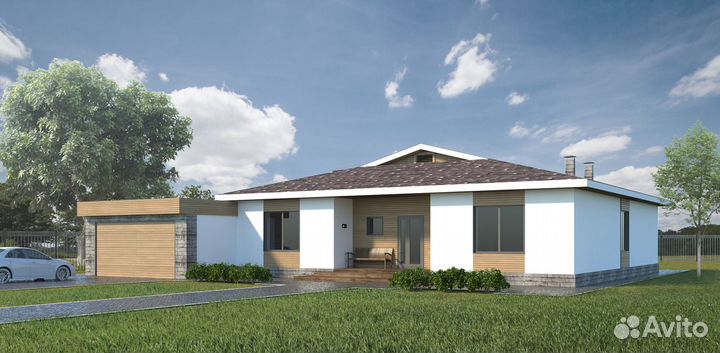 Проектирование коттеджей из любого вида материалов