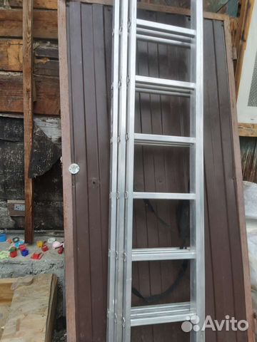 Лестница 3х секционная алюминиевая бу купить в Екатеринбурге | Товары ...