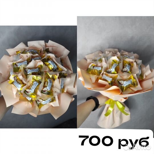 Букеты из конфет Рафаэлло