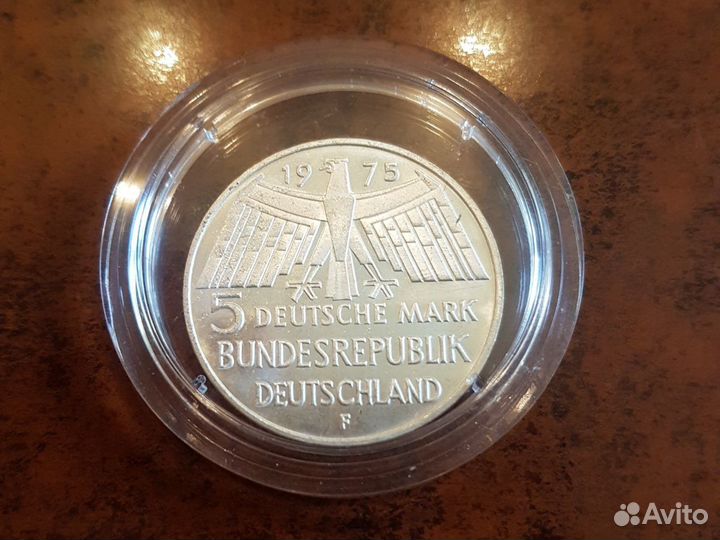 5 марок серебро