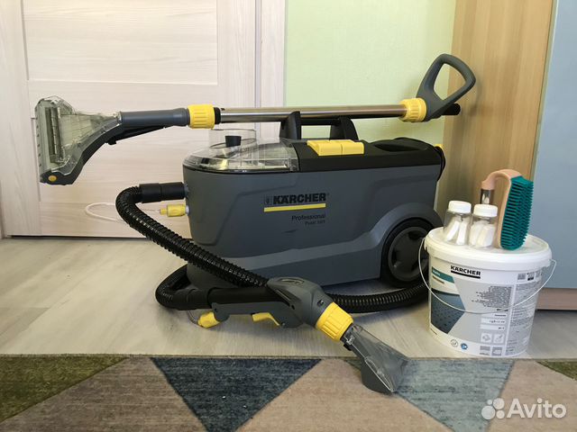 Аренда моющего пылесоса и пароочистителя Karcher