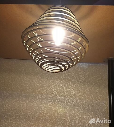 Светильник подвесной Спиралька