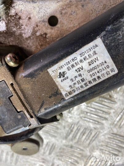 Моторчик Дворников задний задний Chery Tiggo T11