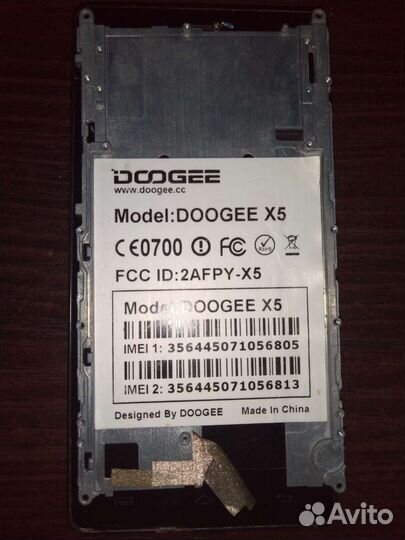 Doogee X5 запчасти