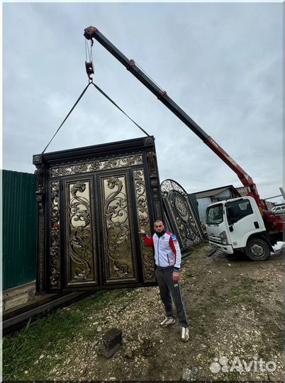 Кованые ворота