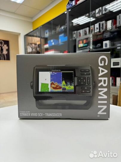 Эхолот Garmin Striker Vivid 5CV с датчиком GT20-TM