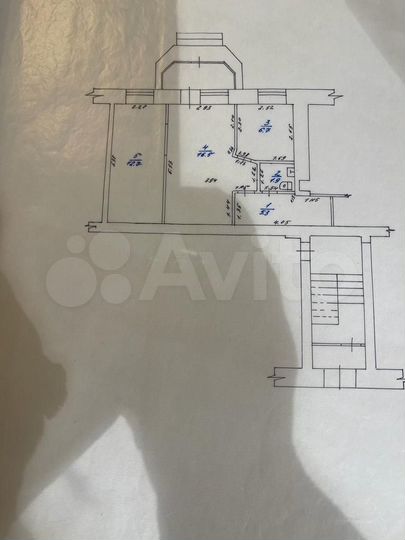 Свободного назначения, 43 м²