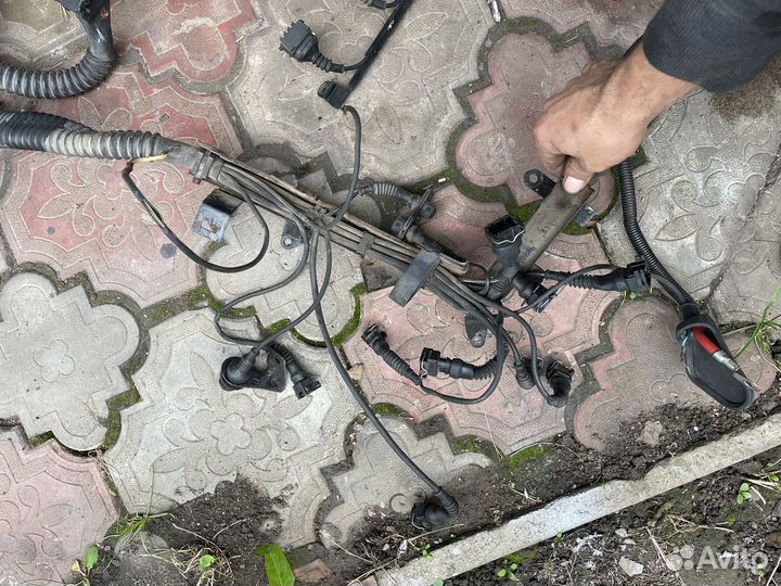 Моторная коса проводка бмв е34 m50b20