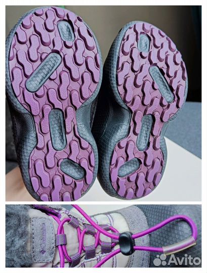 Ботинки зимние Columbia, размер 21