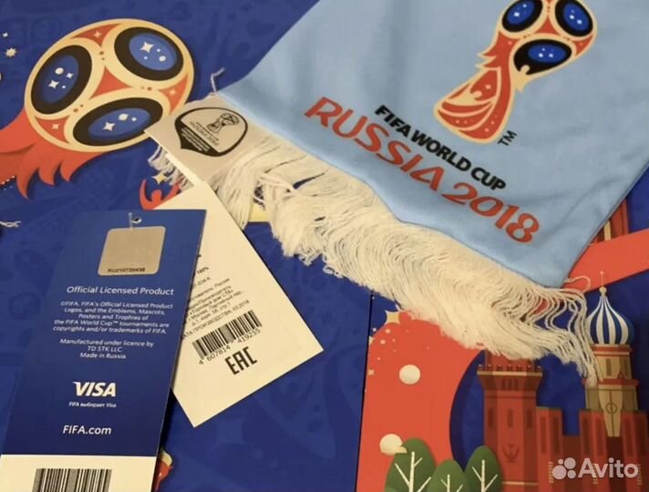 Шарф Аргентина Fifa. Чемпионат мира 2018