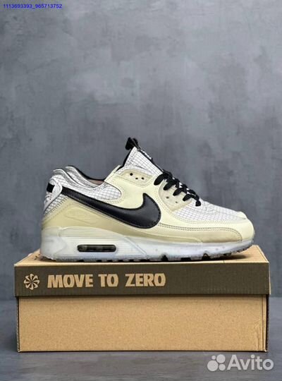 Кроссовки Nike air max 90 бежевые