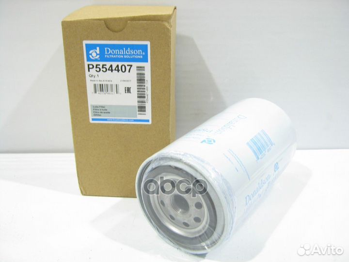 Фильтр масляный HCV P554407 Donaldson